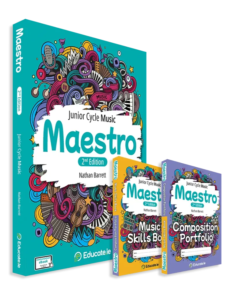 [9781917280891] Maestro 2nd Edition (set) Textbook & Composition Portfolio/Skill book [combine]