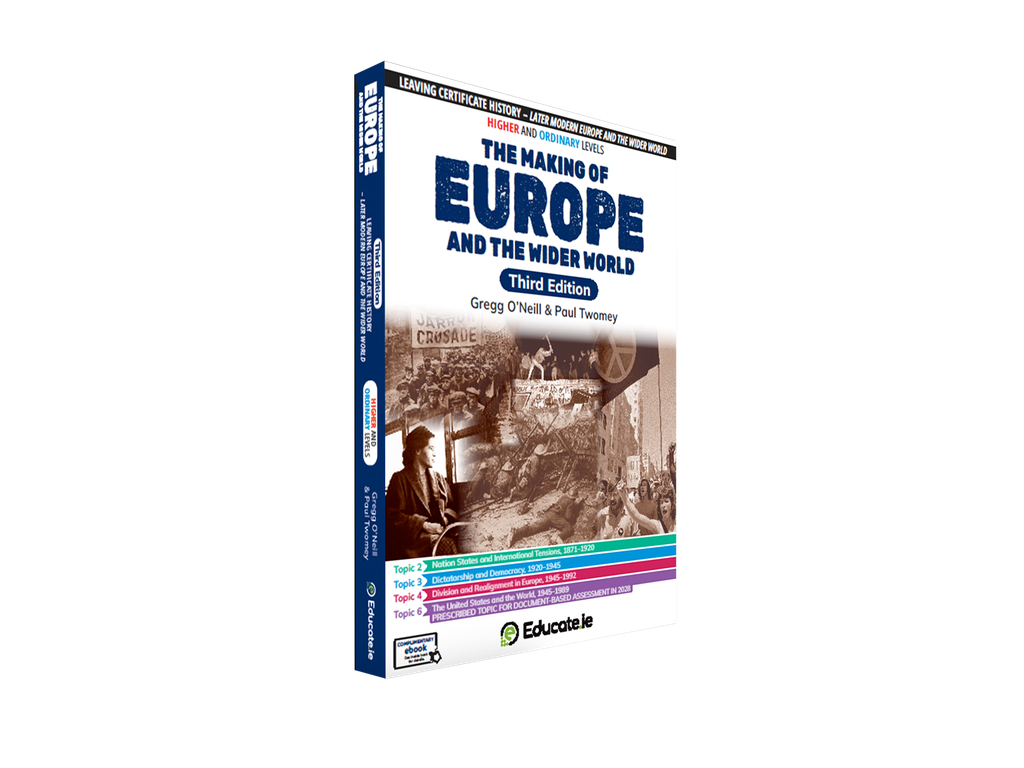 [Avail July End] The Making of Europe and the Wider World – 3rd Edition (HL & OL) Textbook