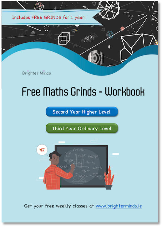 [9781999611934] Free Online Maths Grinds Workbook: 2nd Year HL + 3rd Year OL