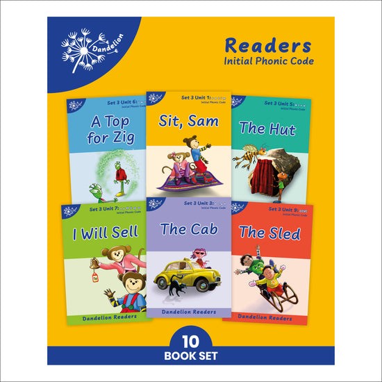 Dandelion Readers, Set 3 Units 1-10 (10 Titles)