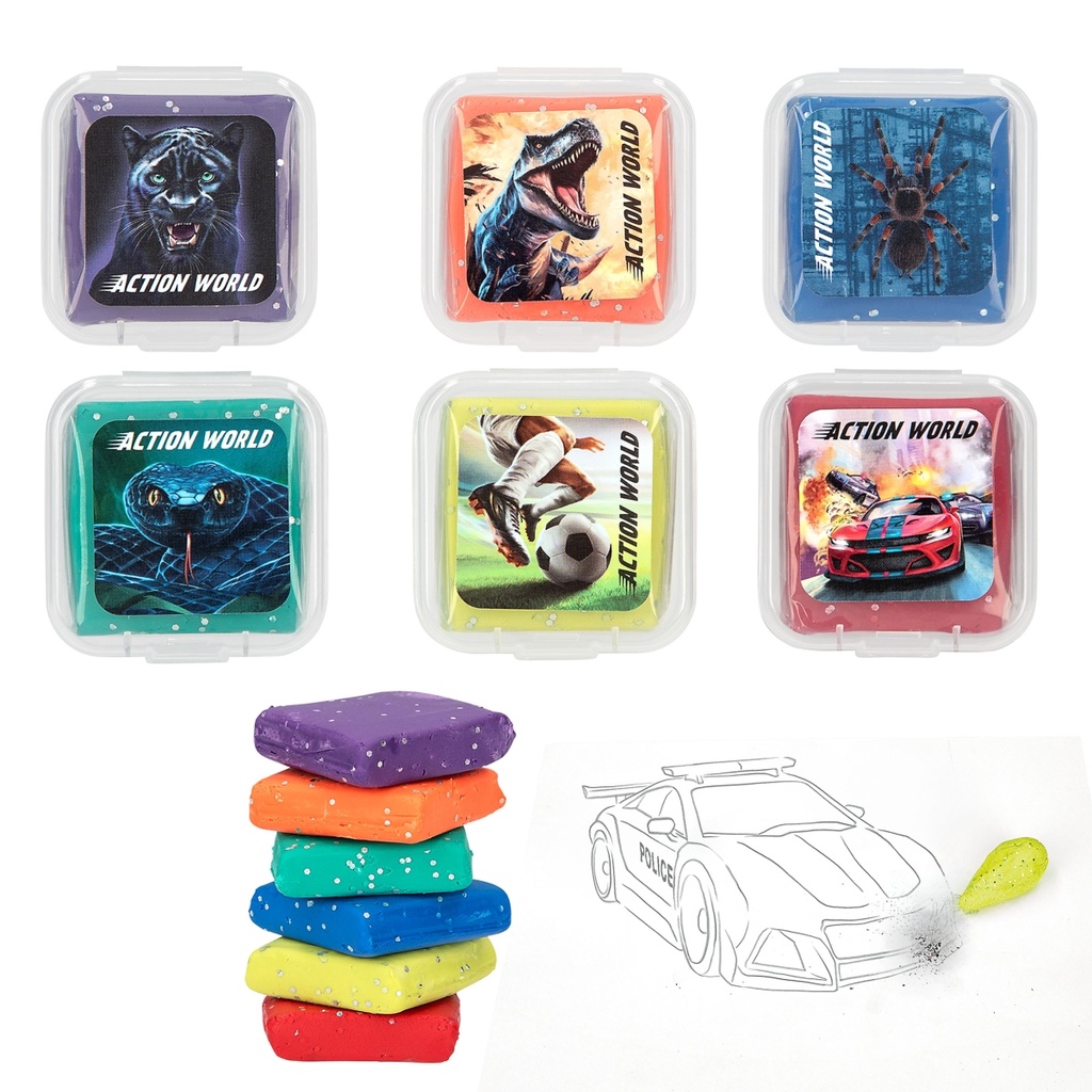 Action World Kneadable Eraser