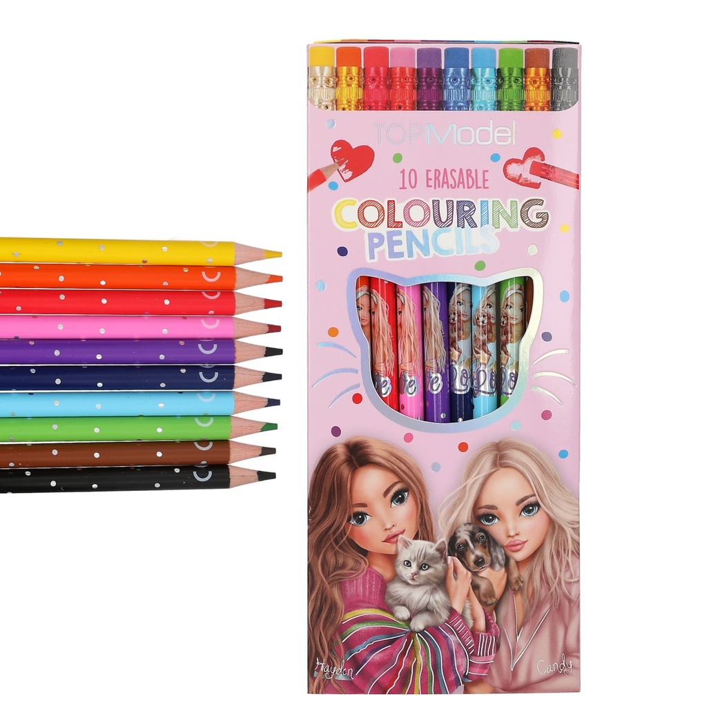[4010070711900] TOPModel Erasable Colouring Pencils