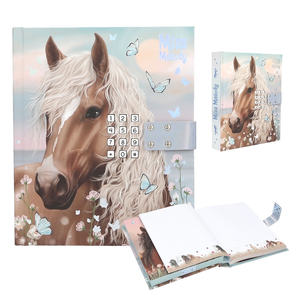 Miss Melody Diary With Code And Sound, Design 2