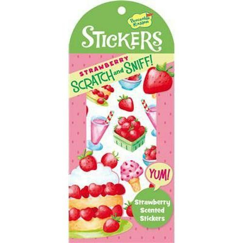 Stickers Scratch and Sniff Strawberry