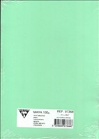 [3329680973686] Card A4 Mint 25pk Clairefontaine