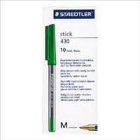 Pen GREEN STAEDTLER 430M