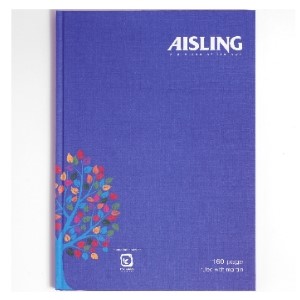 [5010642375706] Hardback A4 160pg Blue Aisling ACBA4