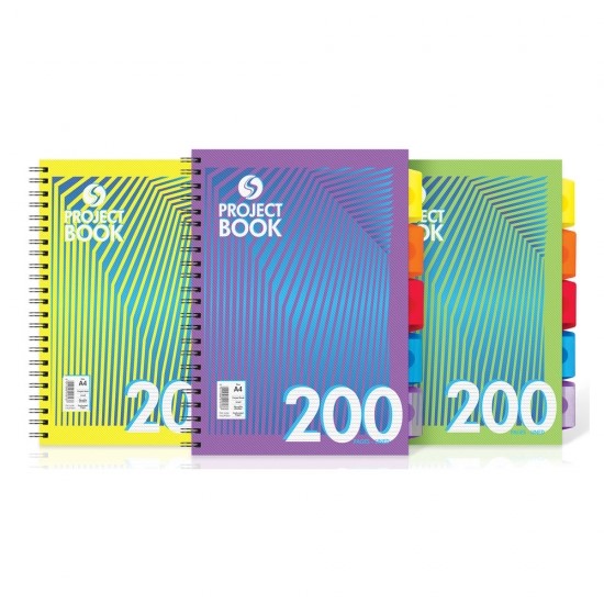 Project Pad (Lecture Pad) A4 200 page PP Daze