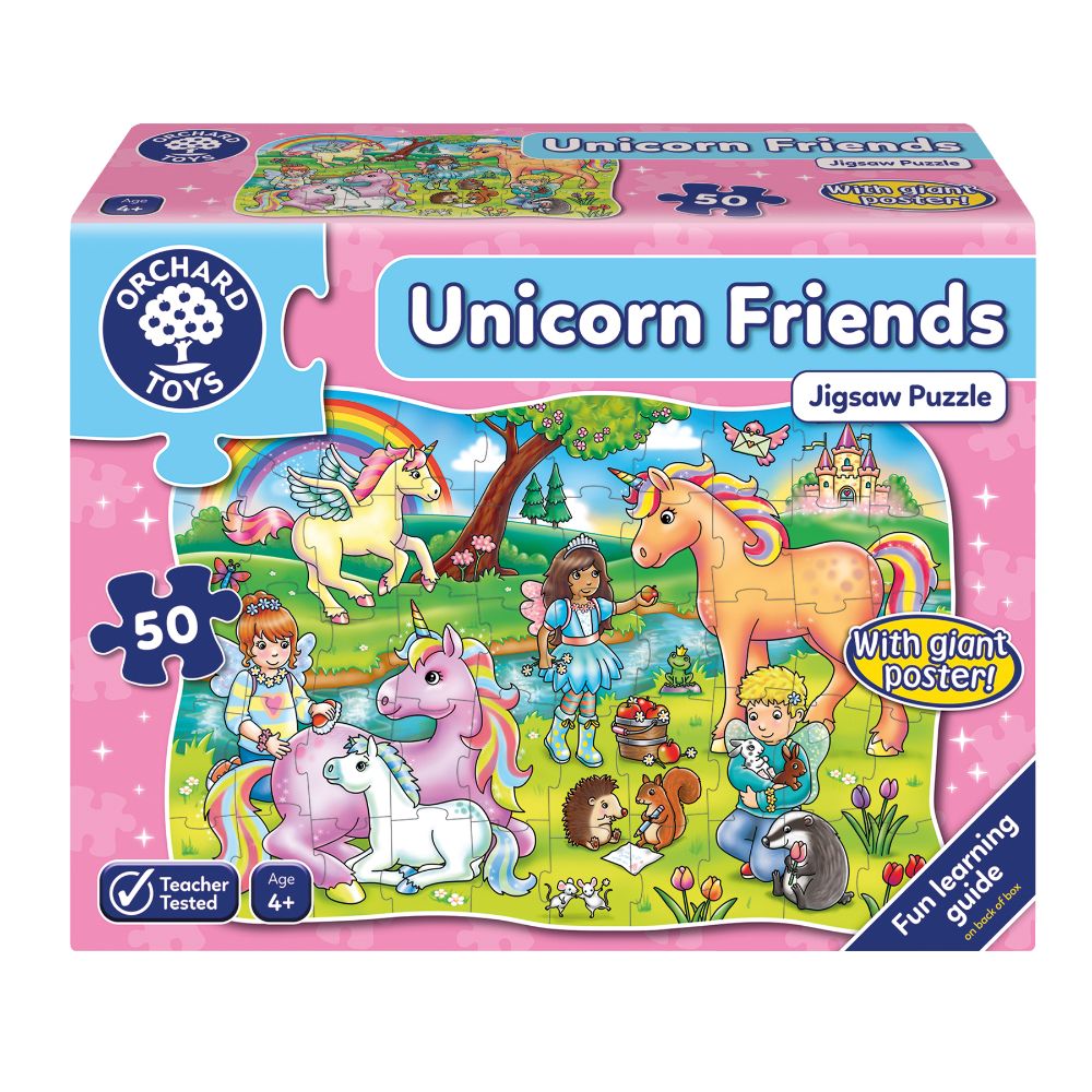 [5011863000248] Unicorn Friends Jigsaw Puzzle