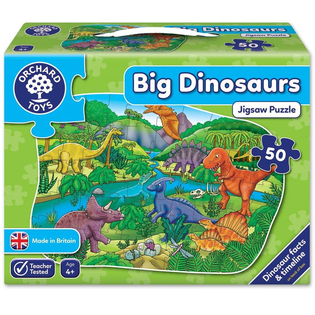 [5011863301710] Big Dinosaurs (Orchard Toys)